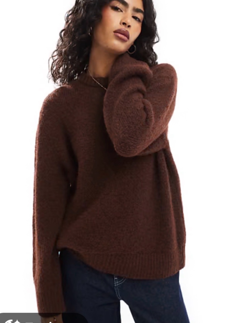 Calvin Klein Oversized Crewneck Sweater